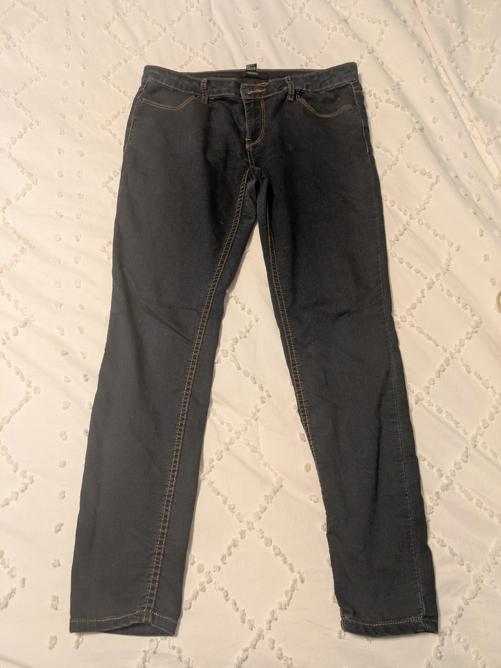 Women's Dark Slim Straight Jeans